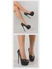 Stylish Stiletto Pearl Platform Sandals – Sexy High Heel Waterproof Shoes for Women