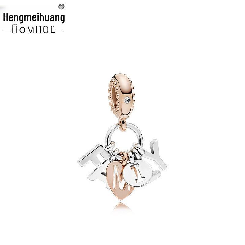 Koraliki ze stopu w kształcie serca DIY, zawieszki, akcesoria