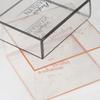WTEMPO 10pcs Transparent Packaging Boxes Clear Plastic Portable Foldable Cake Boxes Durable Presentation Boxes for Candy and Desserts