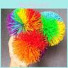 Colorful Silicone Koosh Ball Vibrant Sensory Toy Ideal For Autism And Special Needs