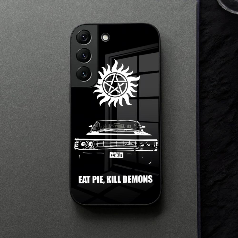 Carcasă de Telefon Supernatural Sticlă Pentru Samsung Galaxy S21 S26 S25 S22 S20 S24 S23 Ultra Fe Plus A16 A34 A54 A24 Coque