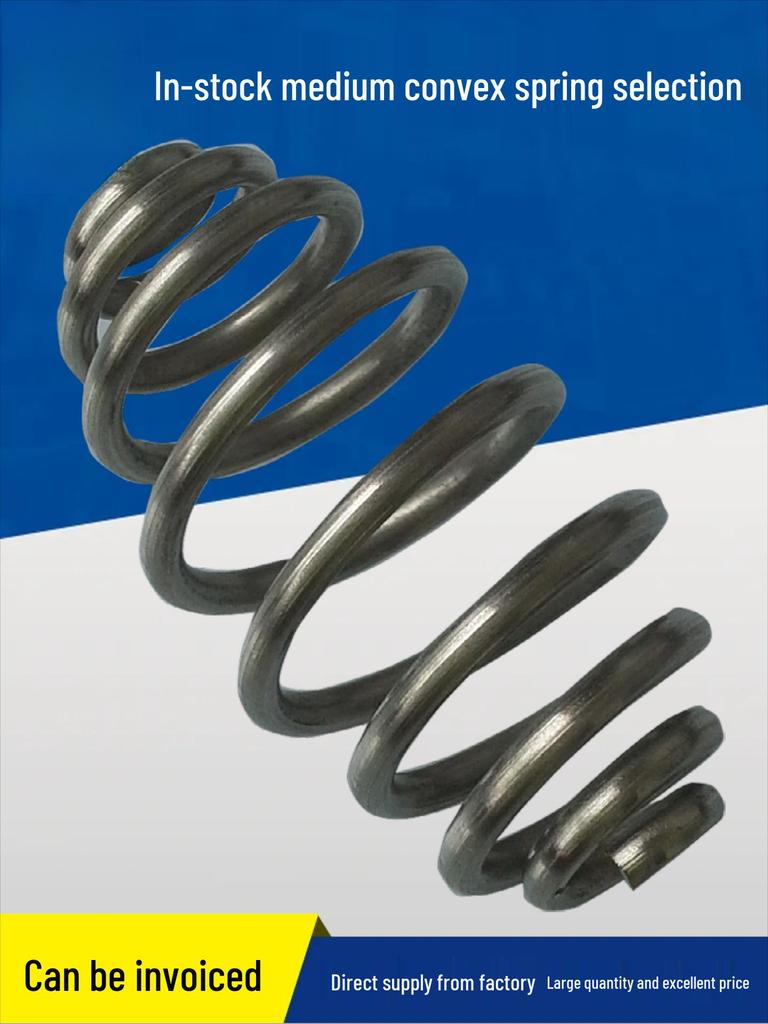 Customized Spot Carbon Steel Wire Nickel-Chromium 304 Stainless Steel Waist Drum Spring