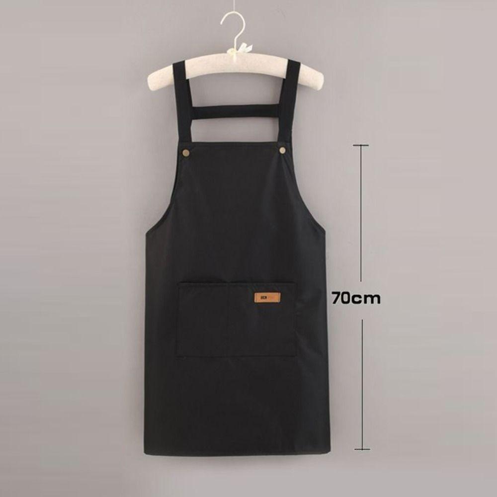 Ölbeständige Küchenschürze Niedlicher Bär Restaurantuniform Bequeme Cartoon-Kochschürze BBQ Backen