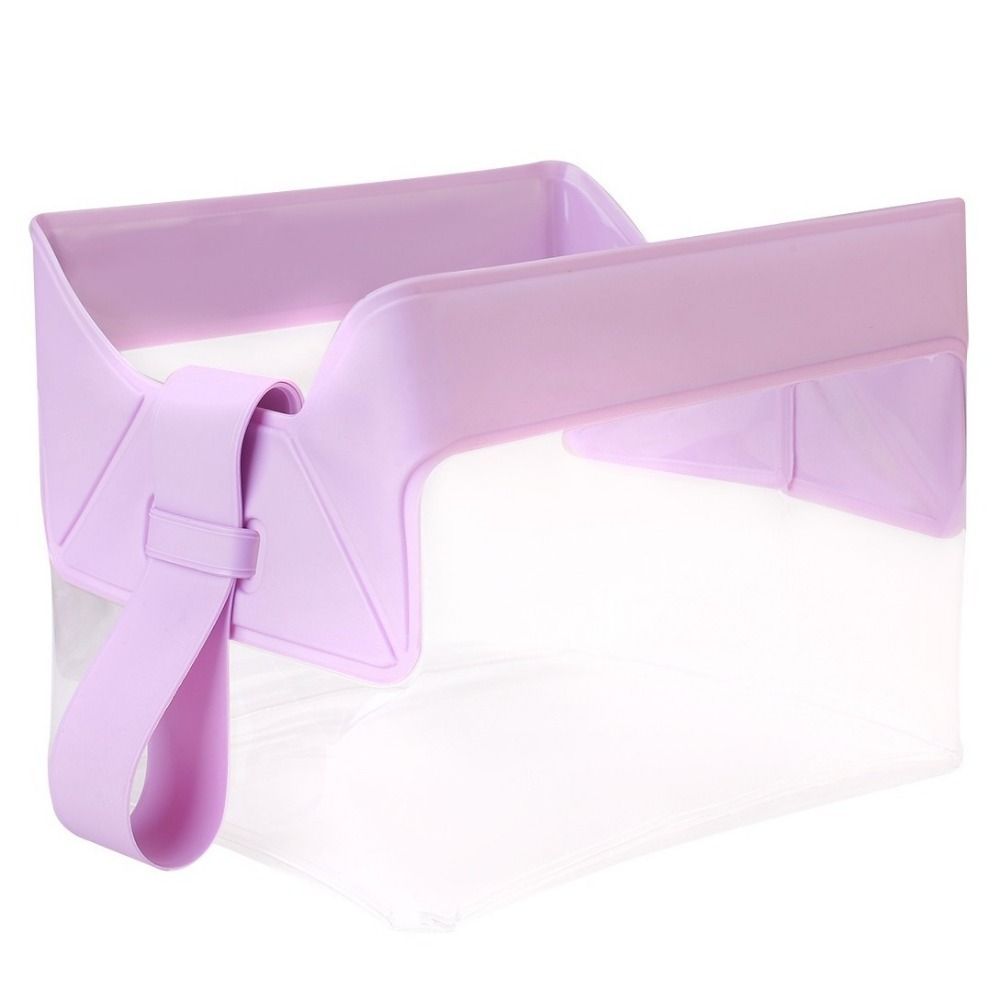 Large Capacity Clear Toiletry Bags Magnetic Closure Cosmetic Pouch Fashion PVC Makeup Bag  Bath