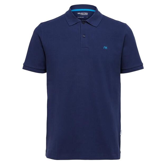 Selected Dante поло с короткими рукавами