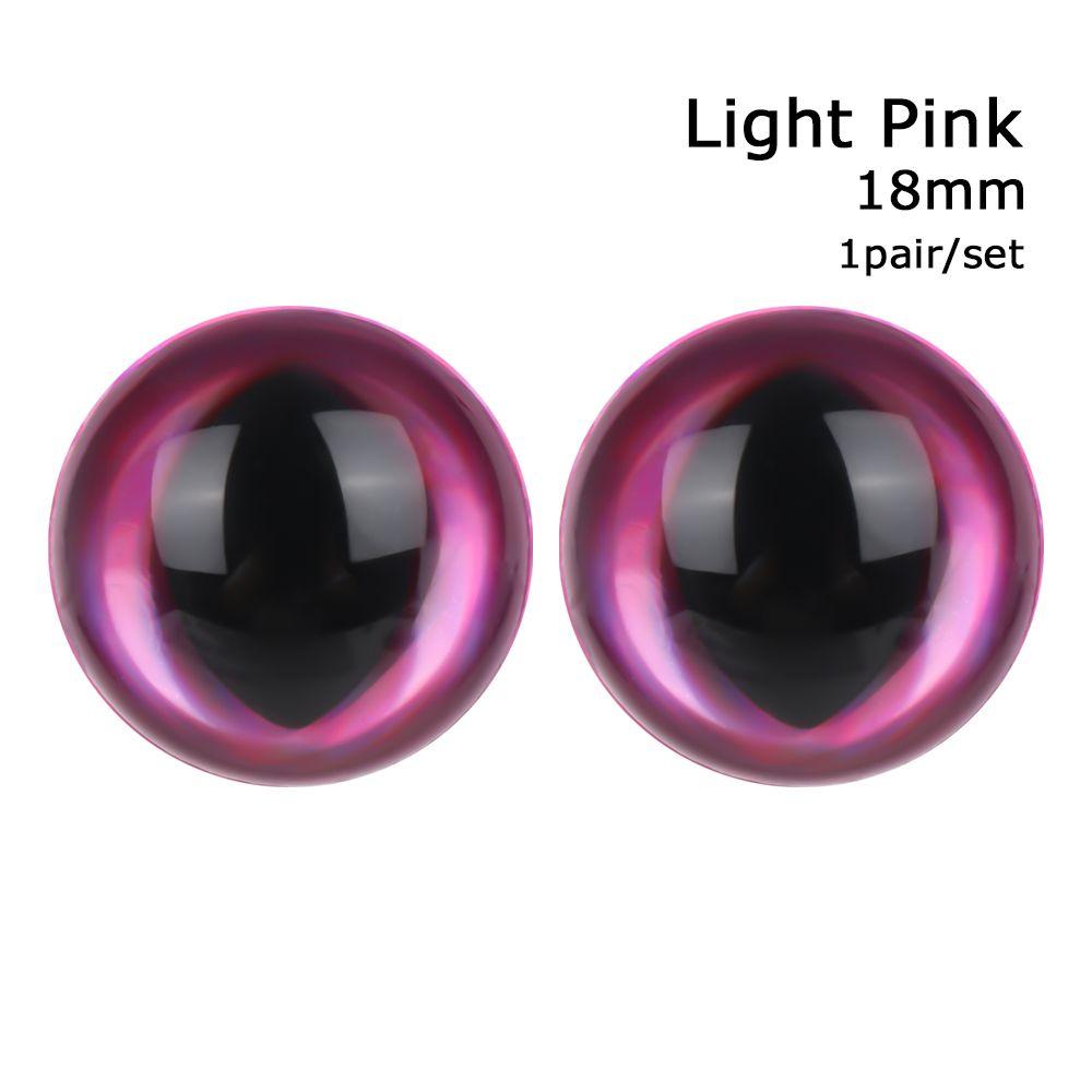 Color Toy Accessories DIY Eyes with Eyelashes Doll Accessories Stuffed Animal Supplies 3D Eyes