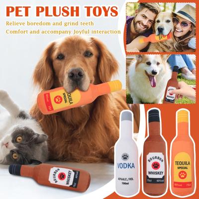 Teeth Grinding, Biting, Drilling, Interactive Plush Pet Toys, Sound-making Dog Toys