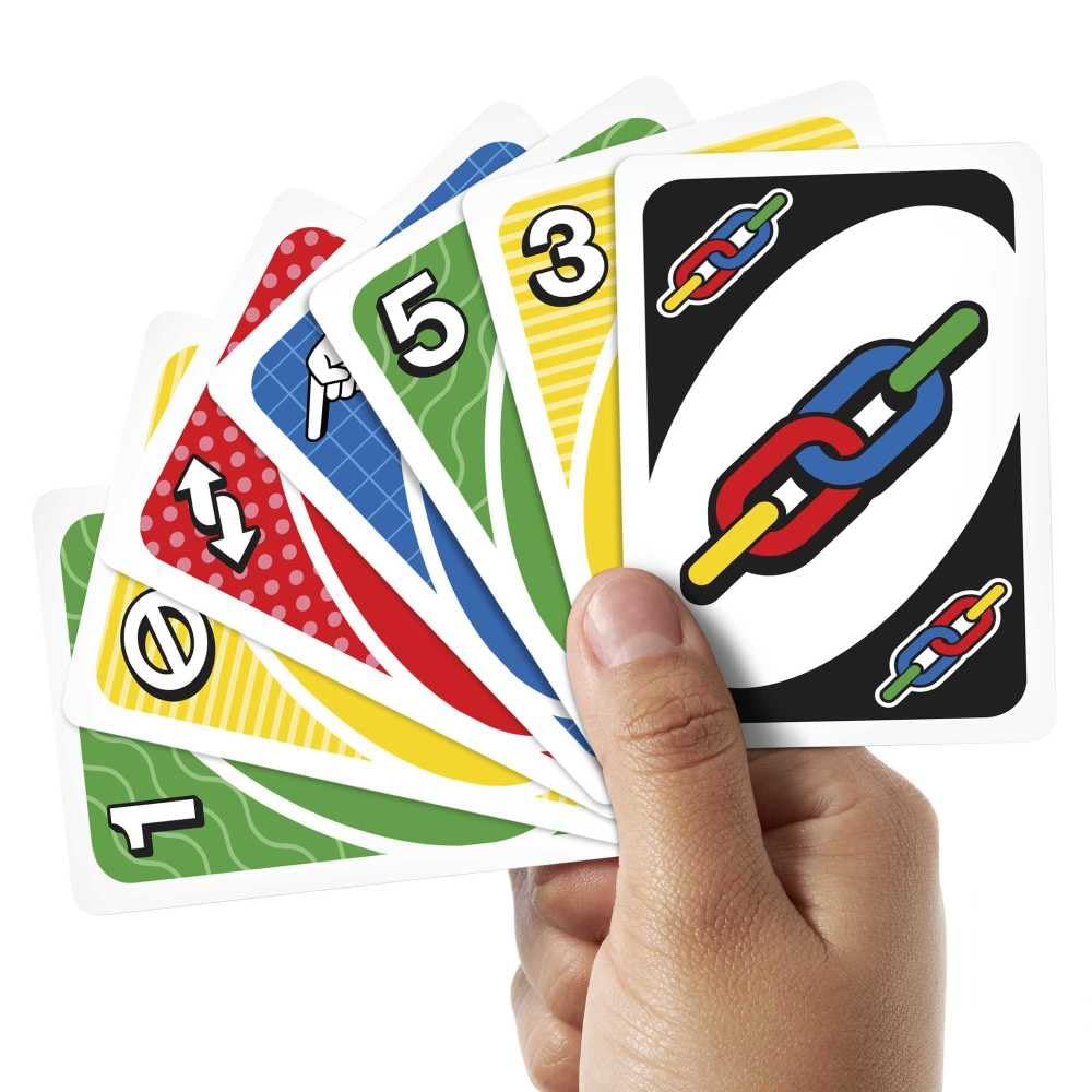 Mattel Games UNO Party Card Game for 6-16 Players, Ages 7 and Up, HMY49