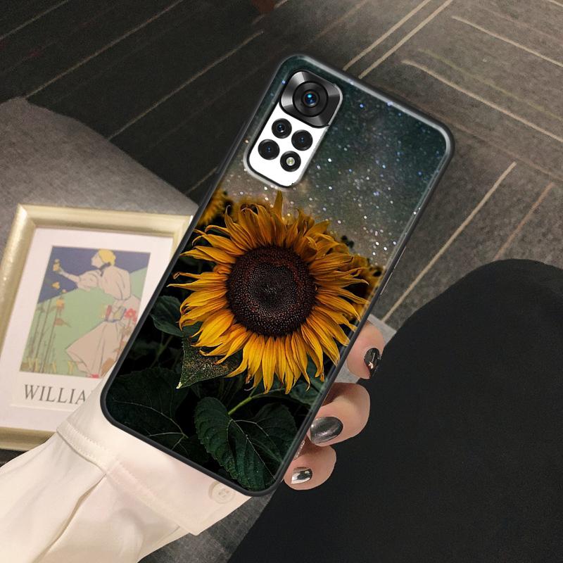 Sunflower Funda For Xiaomi Redmi Note 14 9 10 11 12 13 Pro 9S 10S 11S 12S Redmi 13C 10C 12C 14C Case