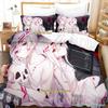 Nico Nico Singer Bedding Set Single Twin Full Queen King Size Bed Set Adult Kid Bedroom Duvetcover Sets Anime Parure De Lit Bed