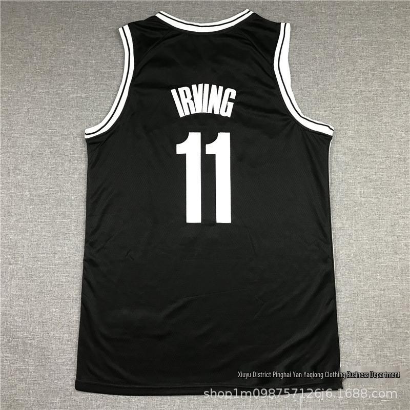 Kyrie Irving #11 Nets Embroidered Basketball Jersey