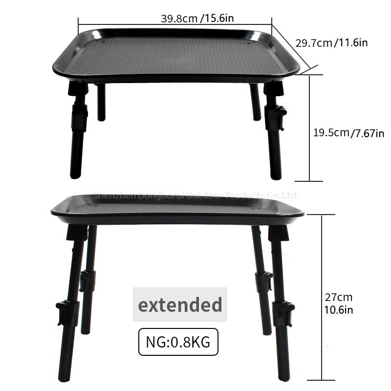 1PC Fishing Table Foldaway Flat Adjustable Legs For Use On Different Types Of Fishing Banks Lightweight Design For Easy To Transport Carp Fishing