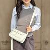 New Arrivals Open Run Women Nylon Double Pocket Crossbody Bag