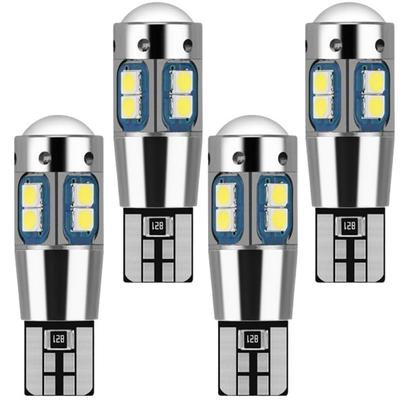 A466 T10 Clear Blue 4 Pieces T10 T16 LED Explosive