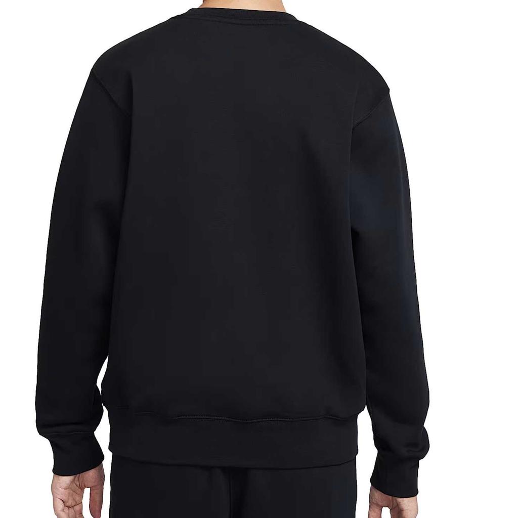 Nike Crew Neck Pullover Solid Color Sweatshirt Men Sweatshirt FN3891-010