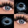 FUNSACHY 1 Pair Coloron Contacts Lens Yearly Use Natural Black Korean Brown Eyes Contact Pupils Cosmetics Fashion Softlen Yearly