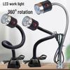 LED Magnetic CNC Lathe Work Light with Flexible Arm - Industrial Grade