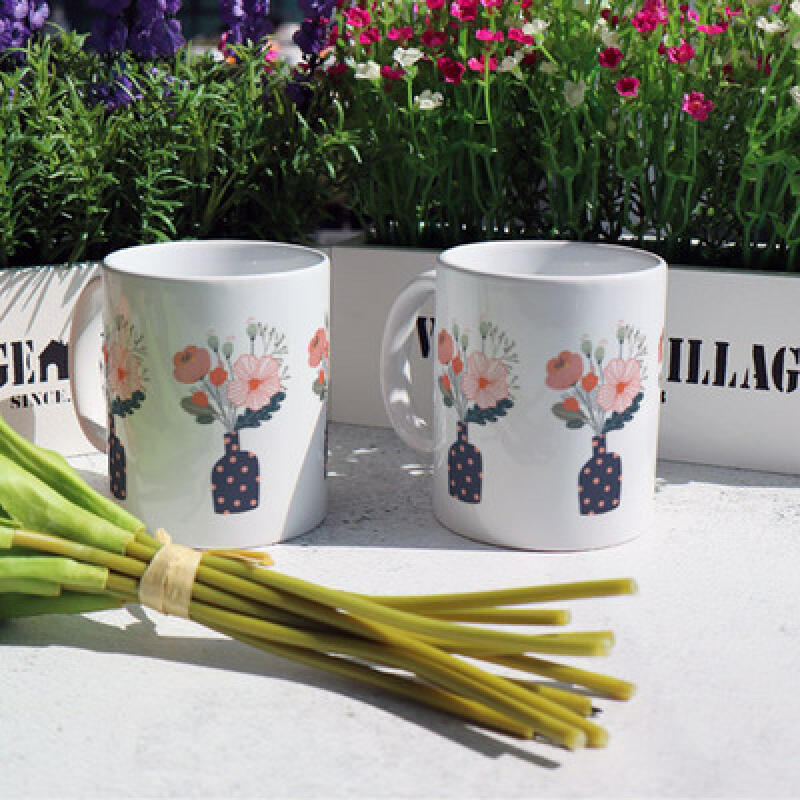 ic627-Design Mug 2p-Modern Flower Vase