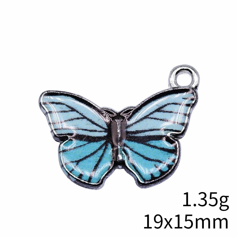 Wedding Anniversary Bracelet Charms Butterfly Bee Enamel Charms Pendant Audience Bracelet Pendants