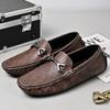 ყველა მატჩი მამრობითი მოკასინის ბინები ნატურალური ტყავის მამაკაცის ფეხსაცმელი შემთხვევითი ახალი ბრენდის ფორმალური მამაკაცის ლოფერები სუნთქვითი სრიალი მამრობითი ნავის ფეხსაცმელზე