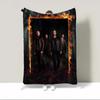 Supernatural Join the Hunt Camping Blanket King Size Fluffy Plaid Fluffy Soft Blankets & Throws Warm Winter Blankets for Sofa