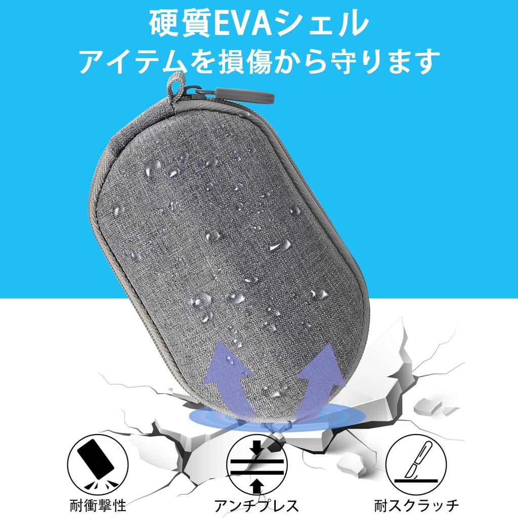 Gaming Mouse Carrying Case Aenllosi Gray Small Size Compatible with Multiple Models
