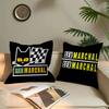 S-E-V M-Marchals Brand Pillowcase Toon Gift Cushion Cover Bedroom Home Sofa Chair Seat Decor Pillow Case