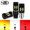 1Pc PY21W LED 1156 BAU15S 1157 BAY15D P21/5W Led T20 7443 W21/5W Bulb 12SMD 3030 Car Turn Signal Brake Reverse Light Auto Lamp