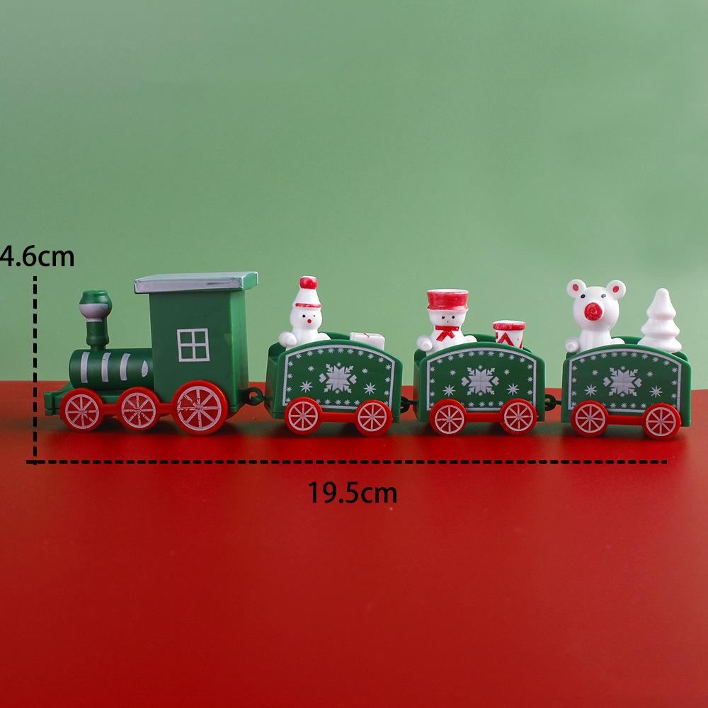 Merry Christmas Train Ornament Decor for Home Xmas Kids Gift 2025 New Year Decoration 2025 Cake Decor Festoon Navidad Party