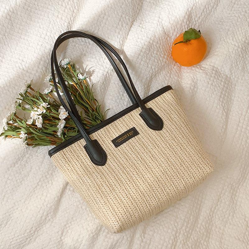 2024 Spring New Stylish Underarm Bag Street Fashion Tote Bag Trendy Commuter Large Capacity Bag For Women In Black/brown/pink/off-white