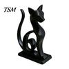 Fine Craftsmanship Collectibles Minimalist 3D Printed Cat Figurine, Decorative Animal Statue Ornament, Creative Unique Pla Figurines Small Desktop