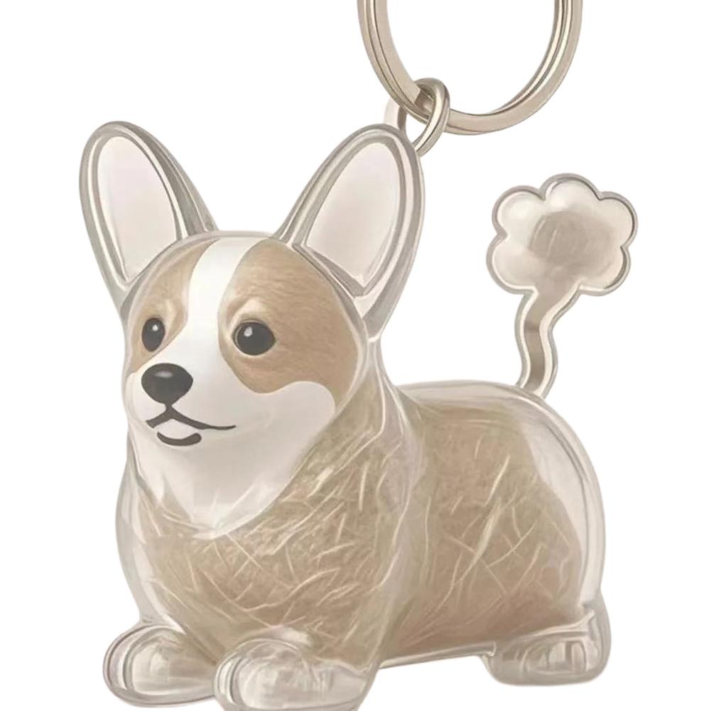 

Хранилище собачьей шерсти Милый кулон Брелок Подвеска для сумки Брелоки для ключей автомобиля для пары Ювелирное изделие Сувенир Коллекция Подарок Украшение Аксессуары