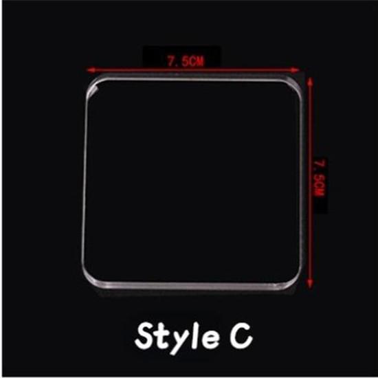 

Высокое качество прозрачный акриловый блок штампов с ручкой для DIY блок штампов DIY Скрапбукинг прозрачное украшение для фотоальбома