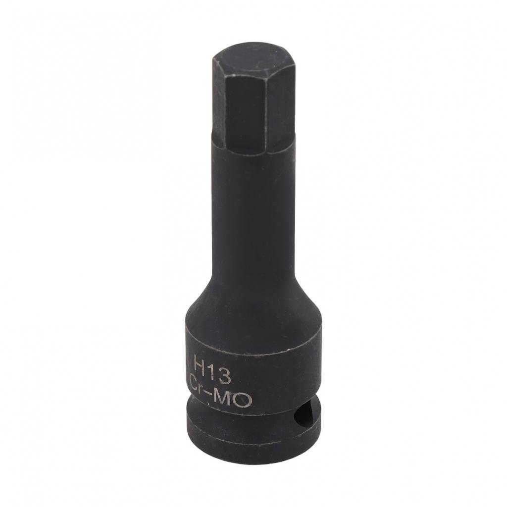 Adapter nasadki 80 mm Klucz pneumatyczny Czarny Wiertarka elektryczna Głowica sześciokątna Nasadka sześciokątna