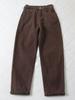 Coffee-Colored High Waist Harem Jeans - Slimming, Elastic, Versatile for Spring & Autumn 2026