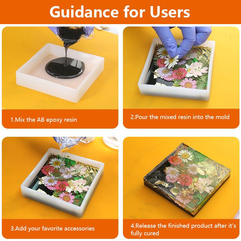 Silicone Mold For Epoxy Resin Set Jewelry Casting Mould Kit with Hand Drill,Glitter Sequins,Tools for Pendant Earring Making DIY