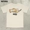 Weird Cat Stupid Sleepy Cat Deranged Ironic Humorous Meme Tshirt Comfortable Breathable Suitable For Everyday Unisex Clothing