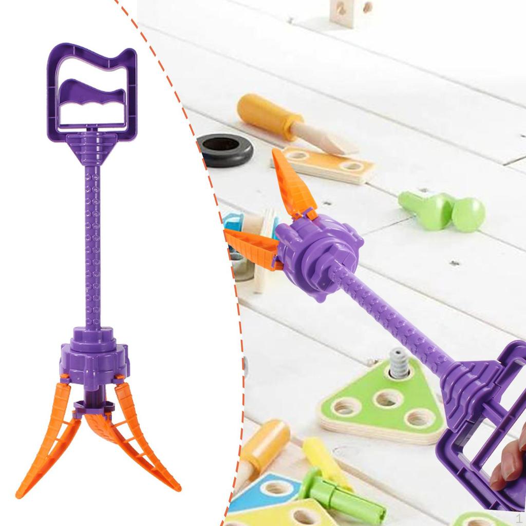 Claw Grabber Toy,Science Developmantal Toys Interactive Game Pickup Tool Self Assembly Brain Teaser