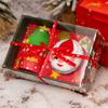 for Home Santa Holiday supplies Christmas Towel Christmas Decorations Christmas Ornaments Xmas Gift