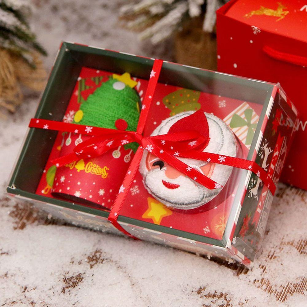 for Home Santa Holiday supplies Christmas Towel Christmas Decorations Christmas Ornaments Xmas Gift