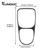 Real Soft Carbon Fiber Sticker For Seat Leon 2005 2006 2007 2008 2009 2010 2011 2012 LHD RHD Car Gear Shift Trim Accessories