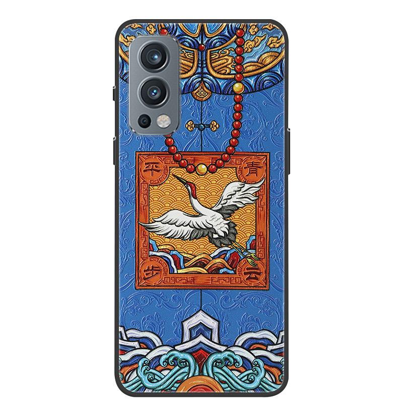 För Oneplus Nord 2 5G Fodral 3D Drake Prägling Mjuk TPU Silikon Baksidesfodral För Oneplus Nord2 5G One Plus Nord 2 Coque Bumper