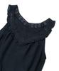 WITHOUT SUMMER Bella Lace Blouse_Navy