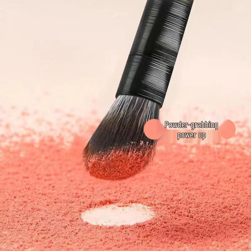 16-Piece Makeup Brush Set: 6 Black Eyeshadow Brushes, 10 Blending, Under-Eye, Eyeliner & Detail Brushes