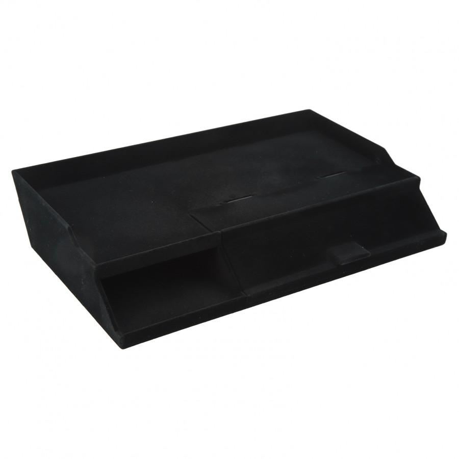 Center Console Organizer Easy Installation Double Layer Design Glove Box Organizer Wear Resistant Durable Rugged for Model