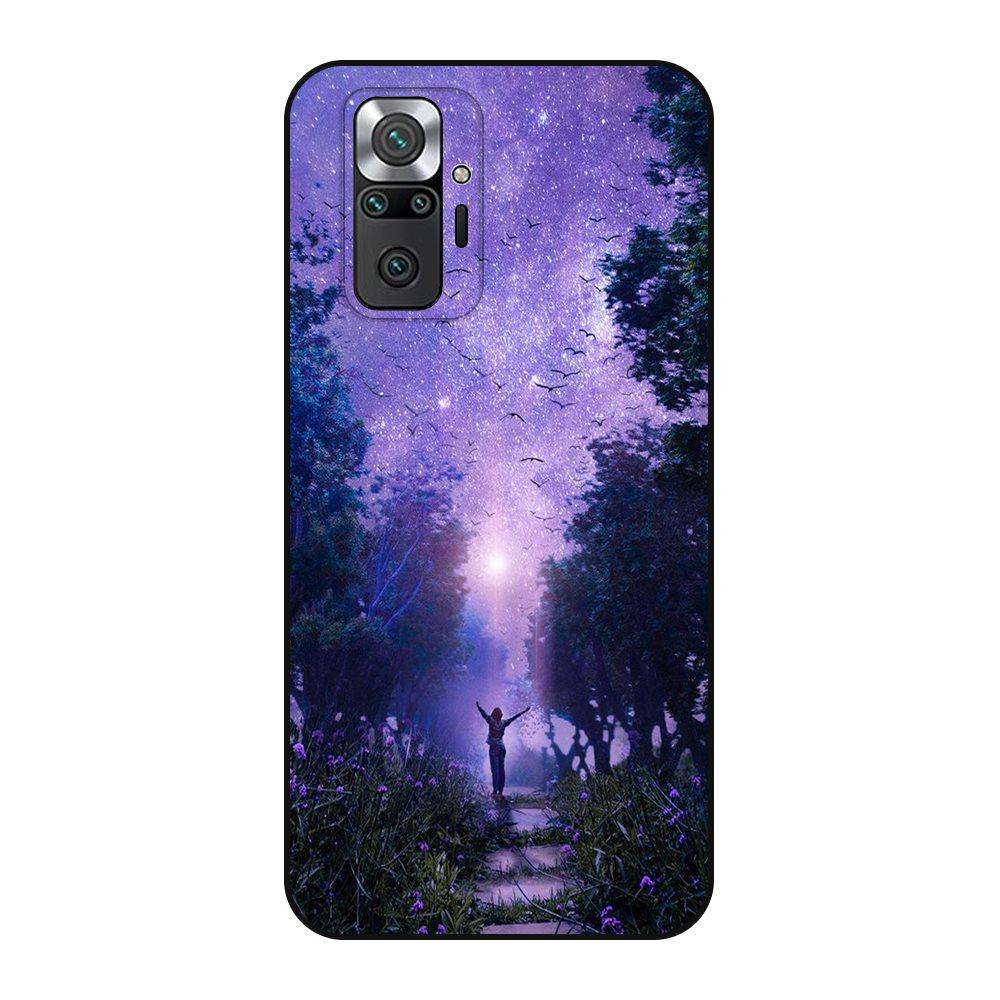 Nature Forest Tree Painted Cover Phone Case For Redmi Note 10 Pro 4G 5G Websites For Redmi Note 10 Pro 6.67" Soft Mobile Phone