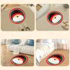 Christmas Living Room Decoration Rug Christmas Tree Elk Snowman Round Rugs Bedroom Household Floor Mats Washable Leisure Carpet