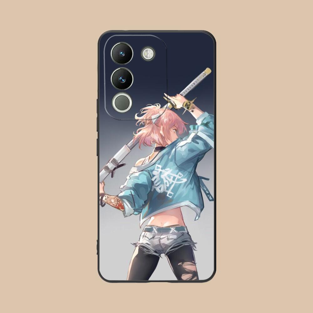 Anime Girl Mobile Phone Case for VIVO V60 V50 V40 V30 V29 V27 V25 V23 Pro Lite 5G Colorful Printing Cover Luxury Cover