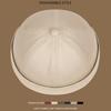 Solid Color Beanie Hat Cotton Sunscreen  Hat Breathable Baseball Cap  Women