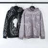 In Spring and Autumn, European and American Street Trendy Brands, Trendy Personality Demons, the Same 3D Digital Printing Sweater for Men and Women